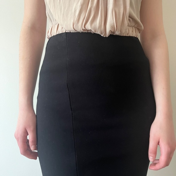 Zara Basics Two-Tone Sleeveless Ruffle Dress – Women’s Size XS - Picture 8 of 10